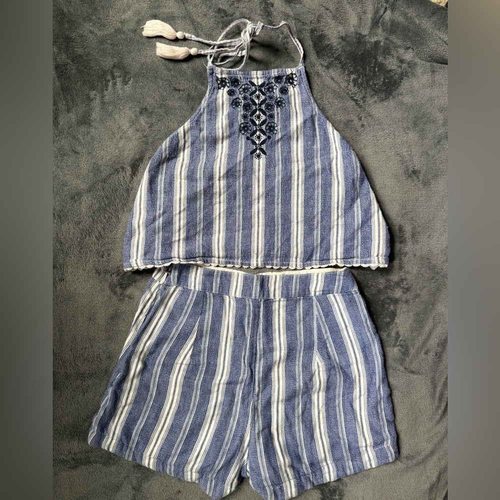 Hollister Tank Top and Shorts Set